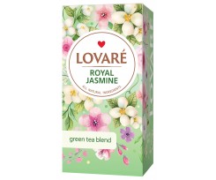 Чай Lovare Royal Jasmine 24 пакетики зелений (lv.79921)