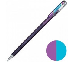 Ручка гелева Pentel 1 мм синьо-фіолетова (К110-DVX)