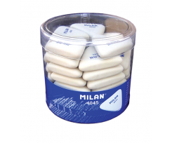 Гумка Milan біла 40х40х7.5 мм (ml.4045)