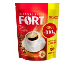Кофе Fort растворимый в гранулах, пакет, 400 г (ft.52632)