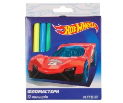 Фломастери Kite 1-2мм, 12 кольорів (HW19-047)