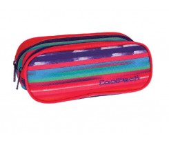 Пенал шкільний COOLPACK Clever 736 TEXTURE STRIPES (72984CP)