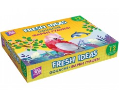 Фарба гуашева Cool For School Fresh Ideas по 10 мл 12 кольорів (CF60182)