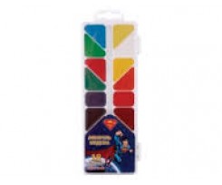 Акварель медовая Cool For School Superman 18 цветов, без кисточки, ассорти (SM0467)