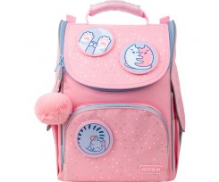 Школьный рюкзак Kite Education Hugs&amp;Kittens 35х25х13 см розовый (K22-501S-3 (LED))