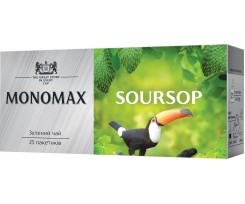 Чай Monomax Soursop 25 пакетиков зеленый (mn.18373)