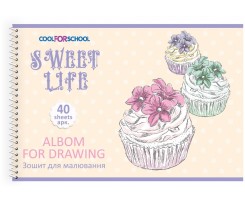 Альбом для малювання Cool for school Nature A4 40 аркушів (CF60904-09)