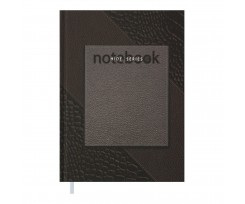 Дневник недатированный Buromax Hide А5 288 страниц коричневый (BM.2045-25)