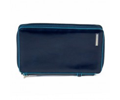 Тревеллер Piquadro Blue Square+клатч 14x22.5x2.5 см синій (PP3246B2_BLU2)