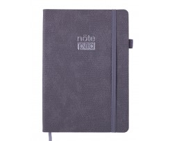 Блокнот деловой Buromax Respect А5 96 листов линия серый (BM.295208-09)