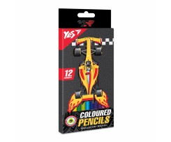 Олівці кольорові Yes Race Legend 12 кольорів (290671)