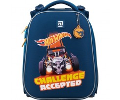 Рюкзак шкільний каркасний Kite Education Hot Wheels 38х29х16 см 16 л (HW22-531M)