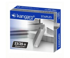 Скоби для степлера №23/20 Kangaro 1000 штук (23/20)