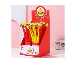 Ручка кулькова Махі Cute hamburger гелева 0.6 мм асорті (APF080)
