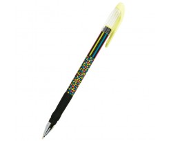Ручка шариковая Axent Neon mosaic 0.5 мм синяя (AB1049-34-A)