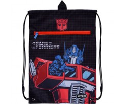 Сумка для взуття Kite Education Transformers з кишенею 46х33 см темно-синя (TF21-601M)