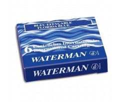 Картриджі Waterman Lady 6 штук синій (52 012)