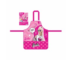 Фартук для творчества YES Barbie с нарукавниками (310865)