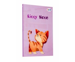Блокнот Profiplan Kitty А5 80 аркушів клітинка фіолетовий (900077)