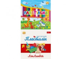 Пластилін Тетрада 240 г 12 кольорів (109507)