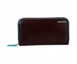 Портмоне Piquadro Blue Square 19x10x2.2 см коричневий (PD1515B2R_MO)