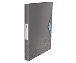 Папка-бокс Leitz UrbanChic на гумці A4 250 аркушів сірий (3999-00-89)