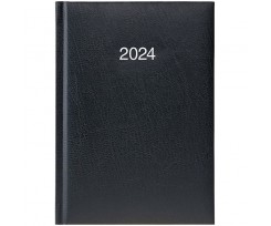 Дневник датированный 2024 Brunnen Miradur А6 368 страниц черный (73-736 60 904)