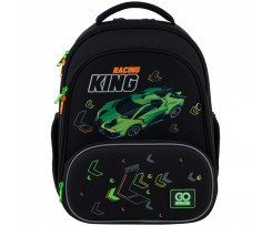 Школьный рюкзак Kite Education Rasing King 38x28x15 см 12.5 л черный (GO25-597M-5)