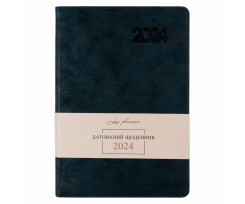 Щоденник датований Leo Planner Case 2024 А5 368 сторінок графіт (252425)