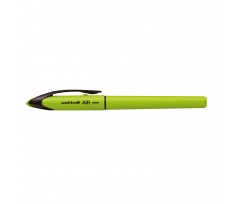 Ролер UNI AIR, 0.5мм, салатовий корпус, синій (UBA-188ELM.Bl/Lm.Green)