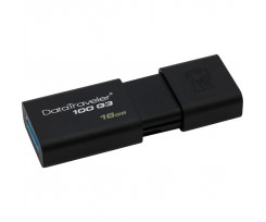 Флеш-пам'ять Kingston DataTraveler 100 G3 (Black) 16GB  (DT100G3/16GB)