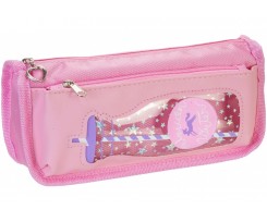 Пенал Cool For School 2 отделение 21х5.5х9 см розовый (CF86963)