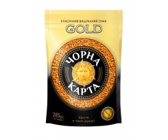 Кофе растворимый Черная Карта Gold пакет 285 г (ck.52109)