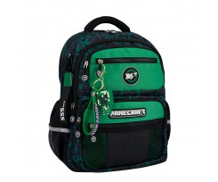 Рюкзак школьный Yes Minecraft 37x27x13 см 13 л зеленый (559831)