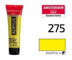 Краска акриловая Royal Talens AMSTERDAM 275 Первоначальный желтый 20 мл (17042750)