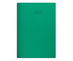 Щоденник датований Brunnen Flex 2022 А5 336 аркушів лінія зелений (73-795 70 502)