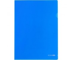 Папка-уголок Economix А4 полипропилен синий (E31153-02)