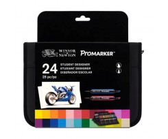 Набір з 24-х маркерів Winsor&Newton Promarker 1 мм асорті (0290030)