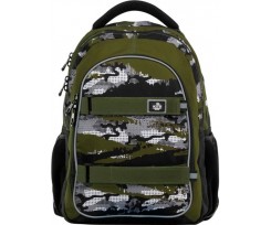 Рюкзак Kite Education Teens 43х33х23 см 25.5 л чорно-зелений (K21-8001L-1)
