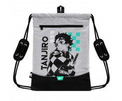 Сумка для взуття Yes Demon Slayer Tanjiro 50x34 см сірий (550055)
