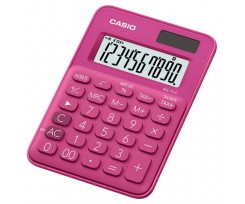 Калькулятор настольный Casio 10 разрядный 120x85.5x19.4 мм розовый (MS-7UC-RD-S-EC)