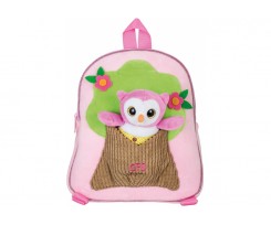 Рюкзак дошкільний Cool For School Owl 28х25х3 см 6-15 л рожевий (CF86060)