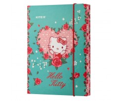 Папка для зошитів Kite Hello Kitty на гумці В5 картон (hk19-210)