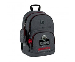 Школьный рюкзак Kite Education Naruto 40x29x14 см 12 л серый (NR25-585M-1)