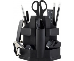 Набор настольный Buromax черный 16 предметов (BM.6302-01)