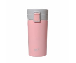 Термокружка YES Powder Pink 350 мл розовая (707280)