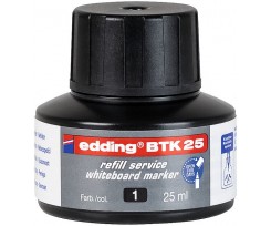 Чернила для заправки Edding Board 25 мл черная (e-BTK25/01)