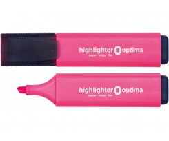 Маркер Optima текстоотделитель 1-4.5 мм розовый (O15809-09)
