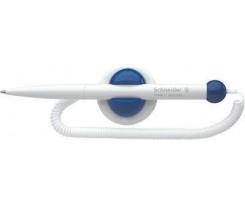 Ручка кулькова на підставці SCHNEIDER KLICK FIX PEN синя 0,7 мм (S4120)