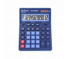Калькулятор Brilliant 12 разрядный синий (BS-444XDBL)